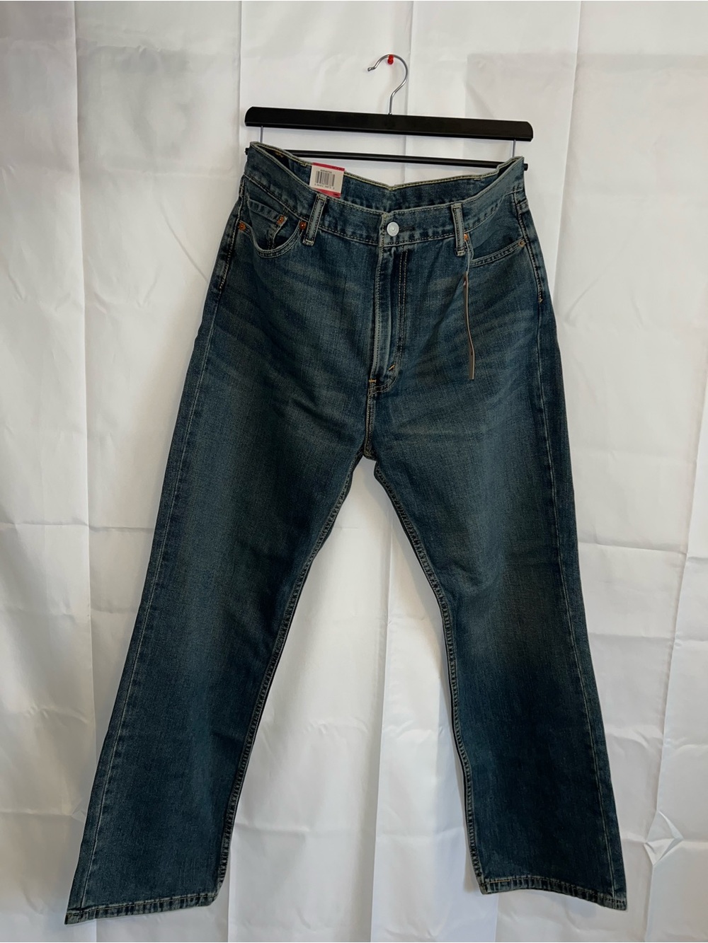 Levi's Men’s Straight Leg Dark Blue Jeans
